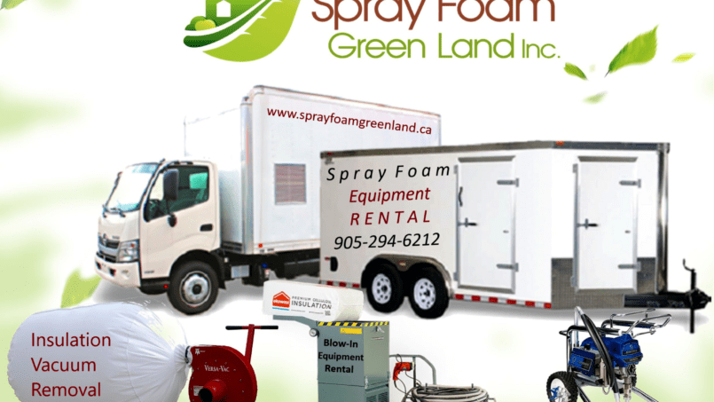 Spray Foam Insulation Equipment Rental for your next project!