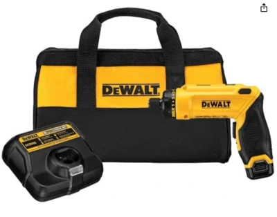 DEWALT 8V MAX Gyroscopic Cordless Screwdriver 1-Battery Kit, Electric