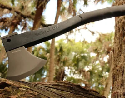 Schrade SCAXE2L Survival 15.7-Inch Hatchet