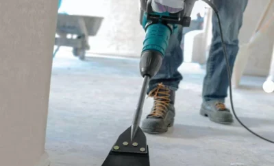 SDS-Max Floor Scraper for use with Demolition Hammers Diablo 6 in. x 25 in.