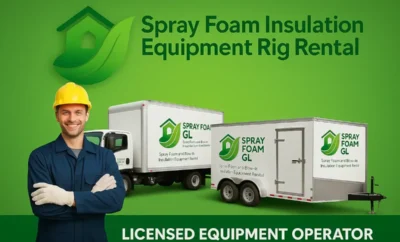 Spray Foam Insulation Equipment Rig (Box Truck or Trailer)