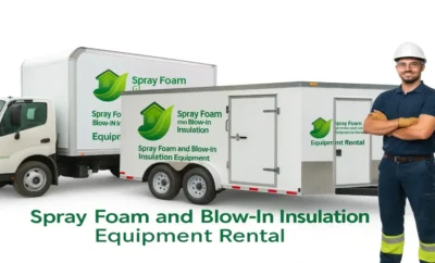 Spray Foam Insulation Equipment Rig Rental